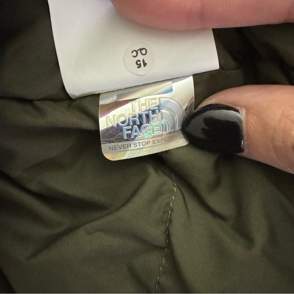 The North Face Women’s Arctic Parka New Taupe Green Down Coat Sz XS S M L XL XXL - Picture 11 of 11